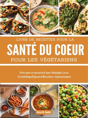 cover image of Livre de recettes pour la santé du coeur pour les végétariens